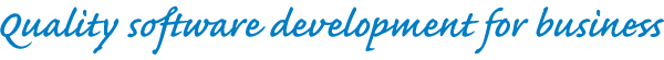 Quality software development for business